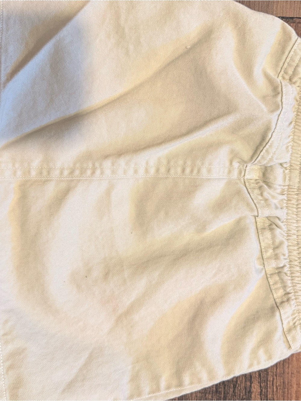 Tommy Hilfiger Cream Elastic-Waist Kids Skirt